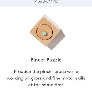 Lovevery wooden pincer